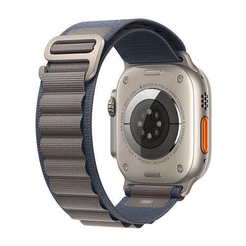 Apple Watch Ultra 2 GPS 49mm - Cellular - Titânio | Bracelete Loop Alpine - Azul - S - Image 3