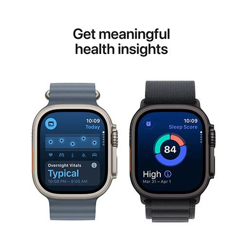 Apple Watch Ultra 3 Cellular - 49mm - Titânio natural | Loop - Azul/azul-vivo - M/L - Image 7