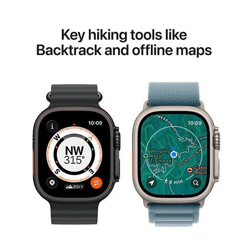 Apple Watch Ultra 3 Cellular - 49mm - Titânio preto | Loop - Preto - L - Image 6