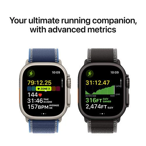 Apple Watch Ultra 3 Cellular - 49mm - Titânio preto | Loop - Preto - S - Image 5