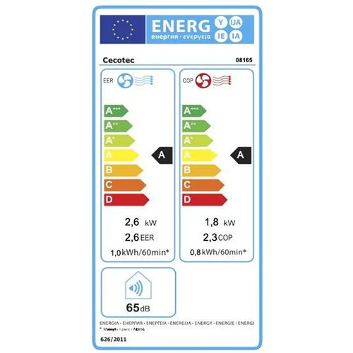 Ar Condicionado Portártil Cecotec ForceClima 9450 Style Heating - Branco - Image 9