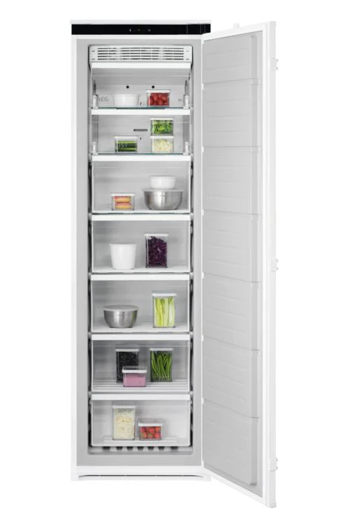 Arca Congeladora Vertical Encastrável AEG TB7NA181ES | 177,2x54,6x54,9 cm | 212 L | E | Branco