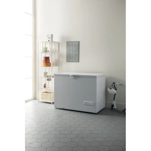 Arca Congeladora Horizontal Indesit OS 1A 250 2 | 91,6x101x69,8 cm | 255 L | F | Branco - Image 4