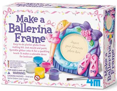 Arts and Crafts: Make A Ballerina Frame - 4M