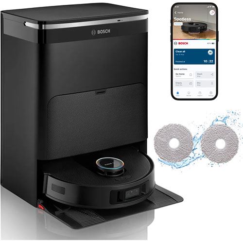 Aspirador Robot Bosch BCRDW3BX Spotless Max Cam - Image 2