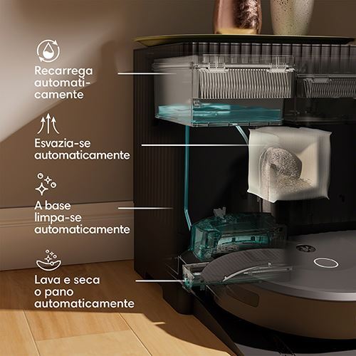Aspirador Robot Irobot Roomba® Combo® 10 Max + Base Autowash™ - Outlet - Grade A - Image 6