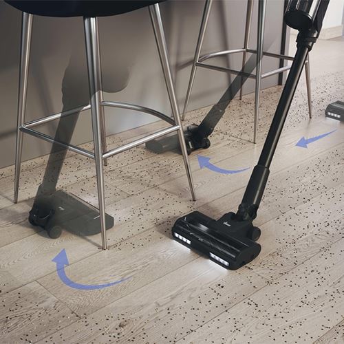 Aspirador Vertical Hoover HF310P 011 HF3 Pet All Floor | 22,2 V | 60 Min. | Preto | Metálico - Image 5