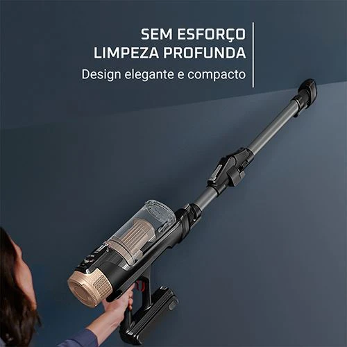 Aspirador Vertical Rowenta RH9B74WO X-Force Flex 14.80 Animal Care - Preto - Image 6