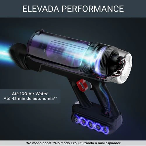 Aspirador Vertical Rowenta X-Force Flex 9.6 Alergy RH2037WO - Image 11
