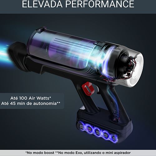 Aspirador Vertical Rowenta X-Force Flex 9.6 Alergy RH2037WO - Image 3