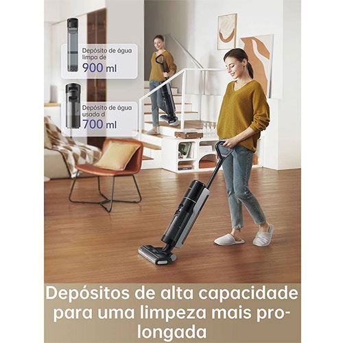 Aspirador Vertical Seco e Húmido Dreame H12 PRO - Preto - Outlet - Grade A - Image 4