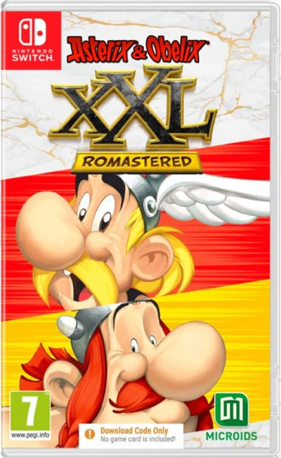 Asterix & Obelix XXL - (Código de descarga digital) - Romastered - Nintendo Switch