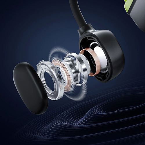 Auriculares Bluetooth Haylou PurFree Lite - Preto - Image 5