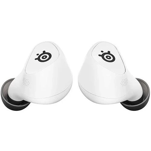 Auriculares Bluetooth Steelseries Arctis Gamebuds + Carregador Qi Wireless - Branco - Image 3
