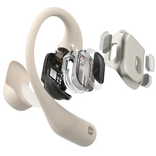 Auriculares True Wireless Bluetooth Shokz OpenFit - Bege - Image 3