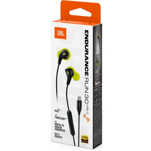 Auriculares Desportivos JBL Endurance Run 3 USB-C - Preto - Image 8