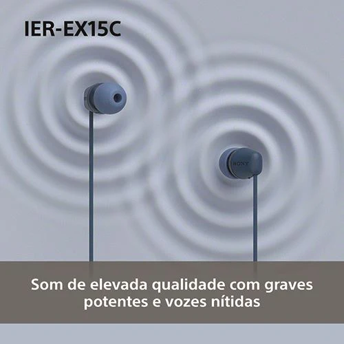 Auriculares Sony IER-EX15CL USB-C - Azul - Image 5