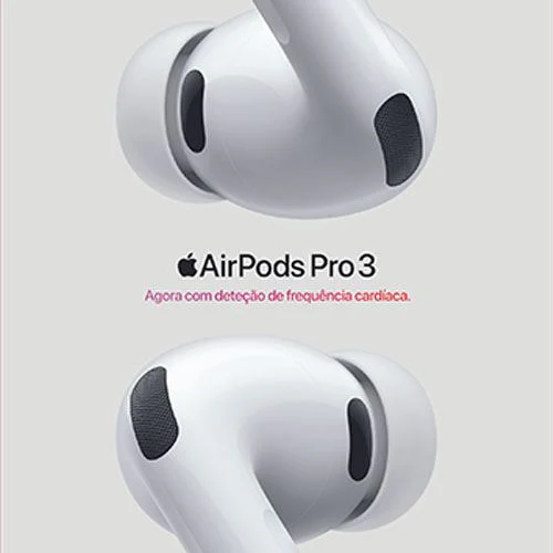 Auriculares True Wireless Bluetooth Apple AirPods Pro 3 - Branco - Image 3
