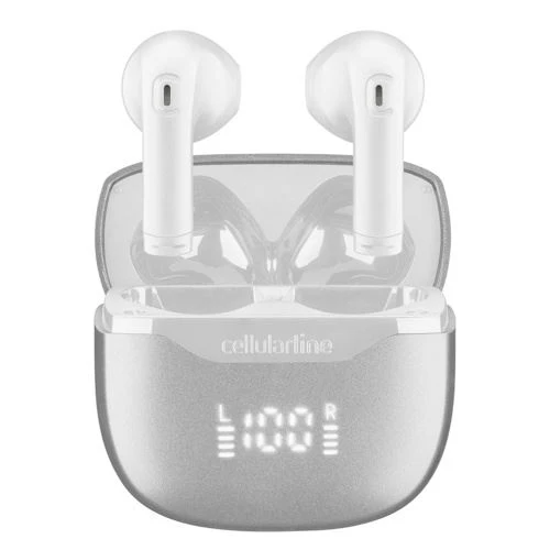 Auriculares True Wireless Bluetooth Cellularline Core Pro - Branco