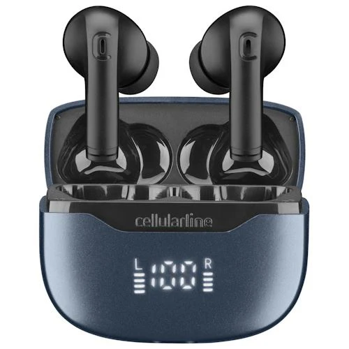 Auriculares True Wireless Bluetooth Cellularline Key Pro - Preto