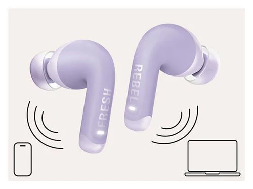 Auriculares True Wireless Bluetooth Fresh 'n Rebel Twins Fuse 2 - Dreamy Lilac - Image 7