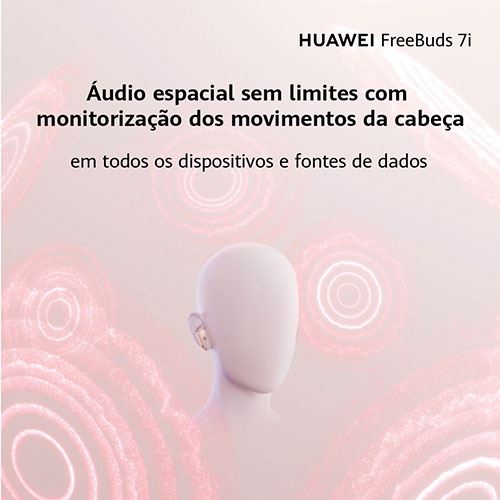 Auriculares True Wireless Bluetooth Huawei FreeBuds 7i - Branco - Image 4