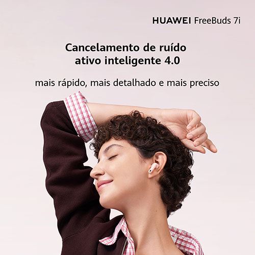 Auriculares True Wireless Bluetooth Huawei FreeBuds 7i - Preto - Image 5