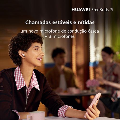 Auriculares True Wireless Bluetooth Huawei FreeBuds 7i - Preto - Image 7