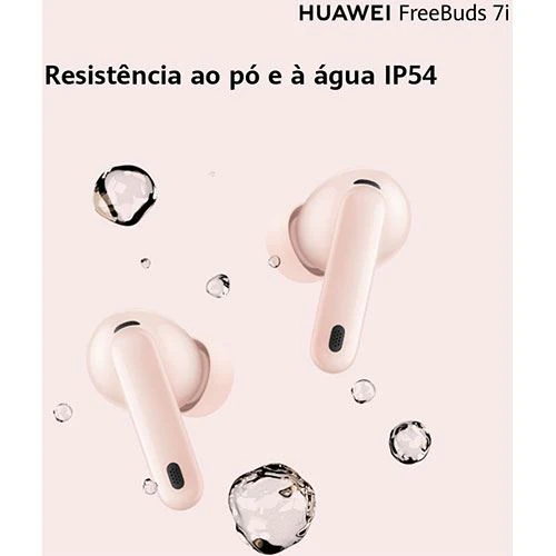 Auriculares True Wireless Bluetooth Huawei FreeBuds 7i - Rosa - Image 8