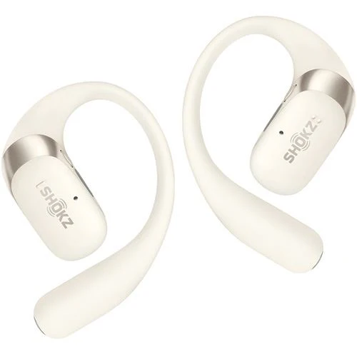 Auriculares True Wireless Bluetooth Shokz OpenFit 2 - Bege