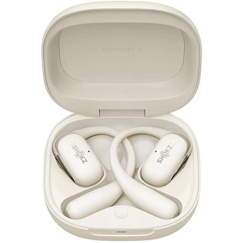 Auriculares True Wireless Bluetooth Shokz OpenFit 2 - Bege - Image 3