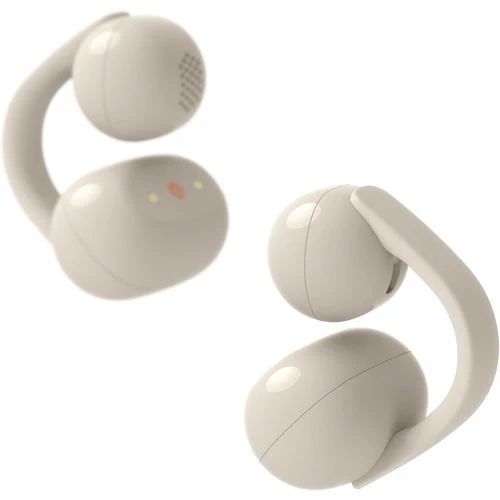 Auriculares True Wireless Bluetooth Sony LinkBuds Clip WF-LC900C - Bege