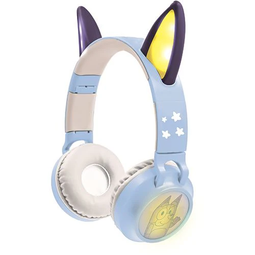 Auscultadores 3D Bluey com Bluetooth e Fios  -  Lexibook