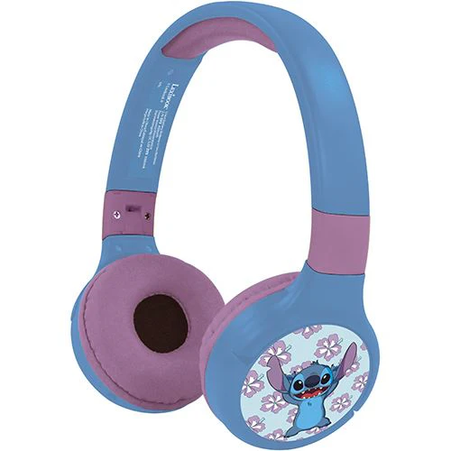 Auscultadores Bluetooth Disney: Stitch - 2 em 1 -  Lexibook