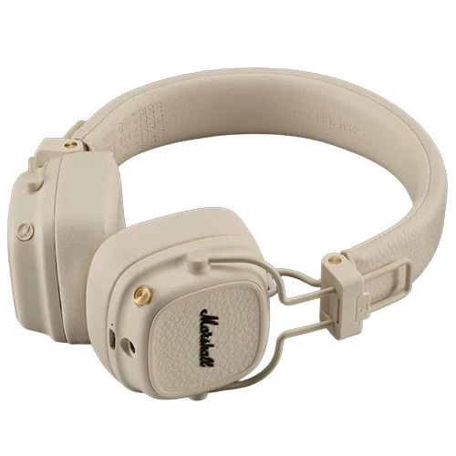 Auscultadores Bluetooth Marshall Major V - Creme - Image 4