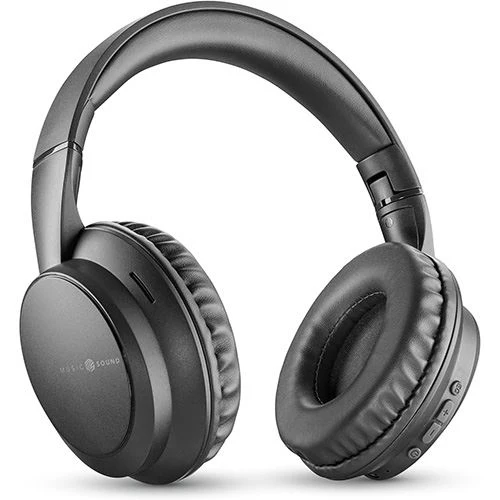 Auscultadores Bluetooth Music Sound Boost - Preto