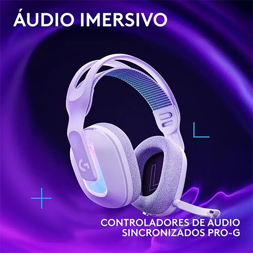 Auscultadores Gaming Logitech G522 Lightspeed - Branco - Image 4