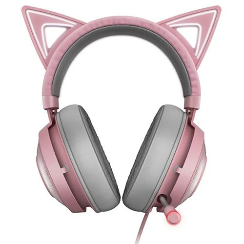 Auscultadores Gaming Razer Kraken Kitty Edition - Quartzo