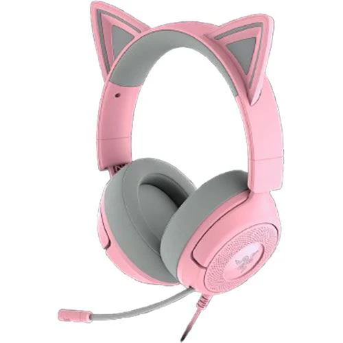 Auscultadores Gaming Razer Kraken Kitty V3 X - Quartz