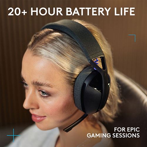 Auscultadores Gaming Wireless Logitech G321 LIGHTSPEED - Preto - Image 9
