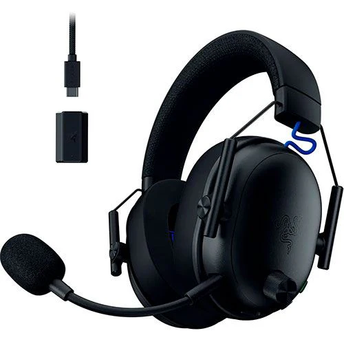 Auscultadores Gaming Wireless Razer BlackShark V3 para PlayStation - Preto - Image 2