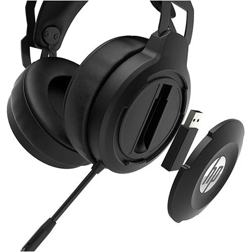 Auscultadores Gaming Wireless HP X1000 - Preto - Image 6