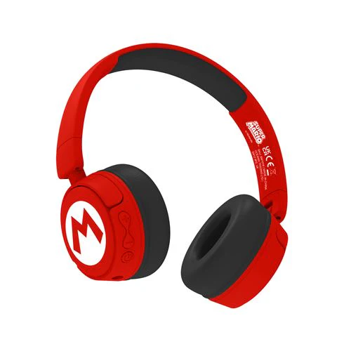 Auscultadores Infantis Bluetooth OTL Mario Logo - Image 3