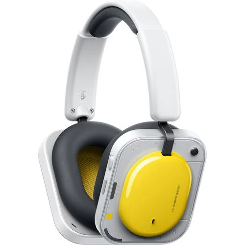 Auscultadores Noise Cancelling Bluetooth Nothing Headphone (a) - Amarelo