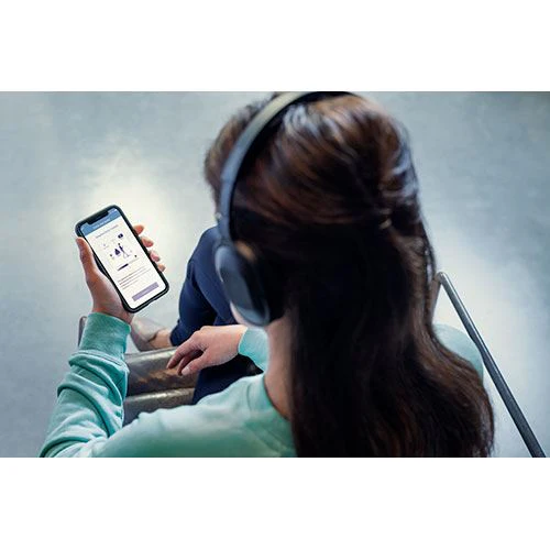 Auscultadores Noise Cancelling Bluetooth Philips TAH6506 - Preto - Image 7