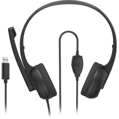 Auscultadores USB Hama HS-H250 V2 - Preto