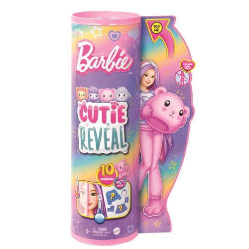 Barbie Cutie Reveal Camisolas Cozy: Ursinho - Mattel