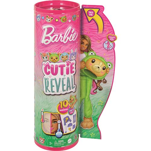 Barbie Cutie Reveal : Cãozinho Disfarçado de Sapo - Mattel