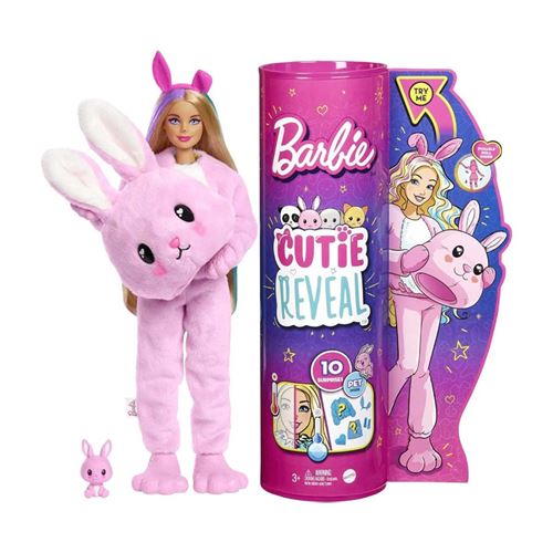 Barbie Cutie Reveal - Coelhinho - Envio Aleatório