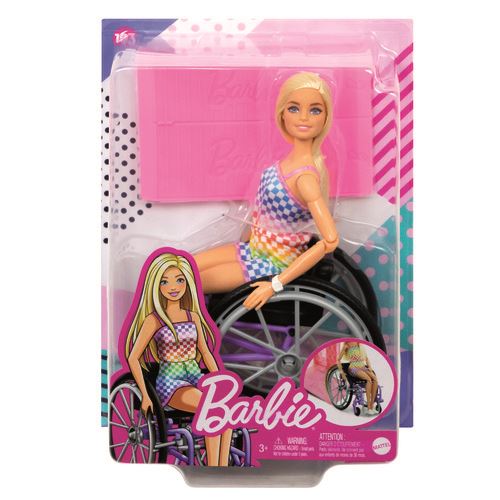 Barbie Fashionista com Cadeira de Rodas - Mattel